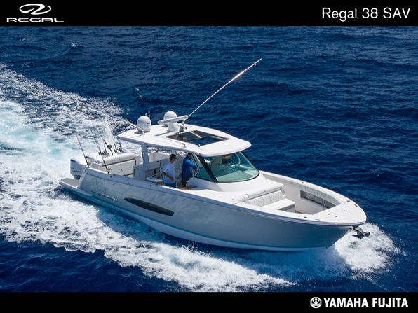 新艇 REGAL 38 SAV 2024年モデル新艇予約受付中!!| SSC Boat Store|ヤマハ藤田シーサイドクラブ ボートストア