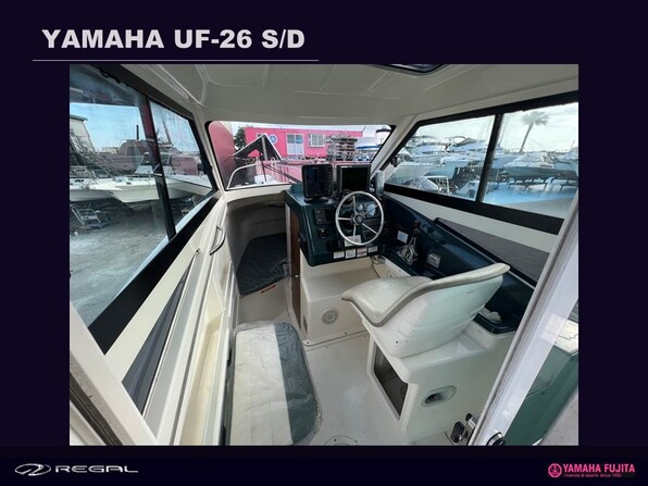 中古ボート 15-26ft ヤマハ UF-26S/D| SSC Boat Store|ヤマハ藤田シーサイドクラブ ボートストア