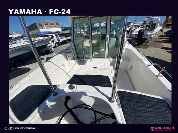 中古ボート 15-26ft YAMAHA FC-24| SSC Boat Store|ヤマハ藤田シーサイドクラブ ボートストア