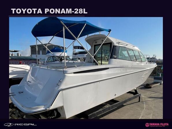 中古ボート 27ft以上 トヨタ PONAM-28L| SSC Boat Store|ヤマハ藤田 